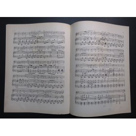 GANNE Louis Le Père La Victoire Chant Piano