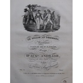 ANDRADE Auguste Le Suisse...