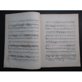 BOIELDIEU Adrien Ma Tante Aurore No 1 Duo Chant Piano ou Harpe ca1820