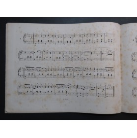 STRAUSS Johann Le Beau Danube Bleu Piano ca1880