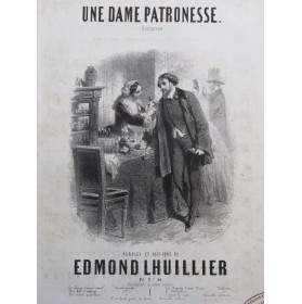 LHUILLIER Edmond Une Dame...
