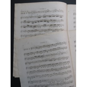 VIOTTI J. B. Trois Duos op 22 pour deux Violons ca1810
