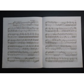 BEETHOVEN Sonates op 49 Piano ca1845