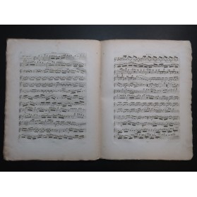 WALCKIERS Eugène Trois Duos Concertans op 8 Flûte ca1820