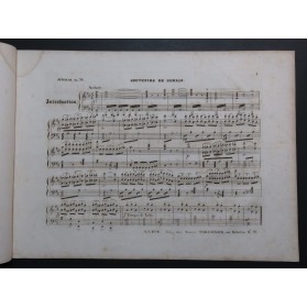 STRAUSS Johann Souvenir de Berlin Valses op 78 Piano ca1835