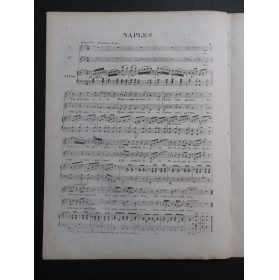 MASINI Naples Chant Piano ca1840