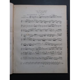 WALKIERS Eugène Airs d'opéra pour Flûte seule XIXe