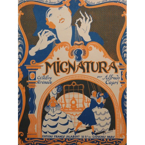 CAPRI Alfredo Mignatura Piano 1921