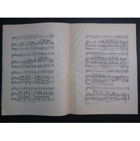 RAVEL Maurice D'Anne qui me jecta de la neige Chant Piano ca1900