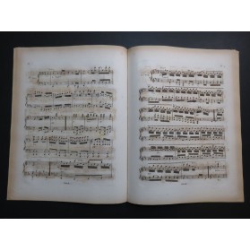 CZERNY Charles Variations Rossini op 25 Piano 4 mains ca1825