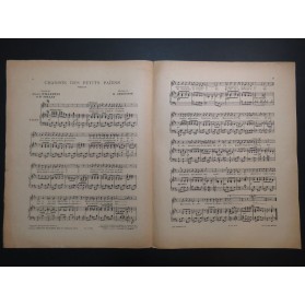 CHRISTINÉ Henri Chansons des Petits Païens Chant Piano 1918