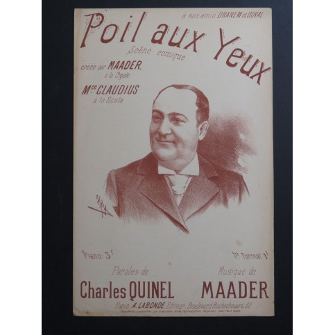 Poil aux Yeux Scène Comique Maader Chant
