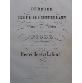 HERZ Henri LAFONT Dernier...