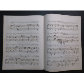 HERZ Henri LAFONT Dernier Grand Duo op 110 Piano Violon ca1840