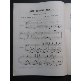 DE CROZE Ferdinand Ange, console-moi op 72 Piano ca1856