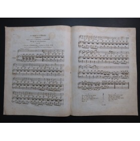 GLAESER Franz La Mère et l'Enfant Chant et Piano ca1830