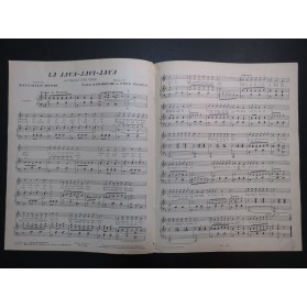GABAROCHE Gaston PEARLY Fred La Java-Javi-Java Chant Piano 1923