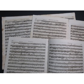 WRANITZKY Paul Six Quatuors op 15 Violons Altos ca1790