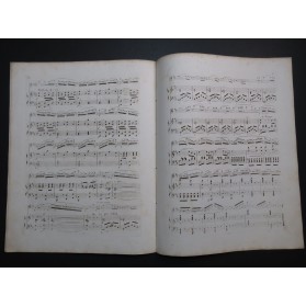 WALCKIERS Eugène Fantaisie sur La Juive Halévy Piano Flûte ca1858