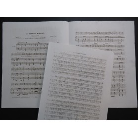 L'HUILLIER Edmond La Dernière Marquise Chant Piano 1850