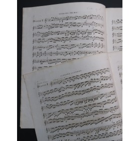 VIOTTI J. B. Six Duos Livre Ier W 4 pour deux Violons ca1820