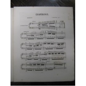 VAN TAL C. L'Espérance Romance Piano 1864