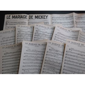 BAGAR Robert Le Mariage de Mickey Fox-Trot Orchestre 1931