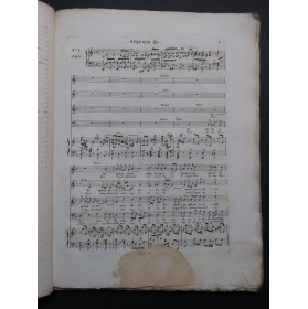 MOZART W. A. Requiem L'Impresario Chant Clavecin ca1822