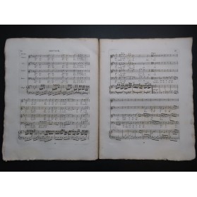 MOZART W. A. Requiem L'Impresario Chant Clavecin ca1822