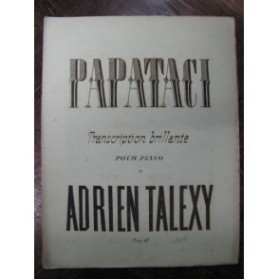 TALEXY Adrien Papataci Piano XIXe