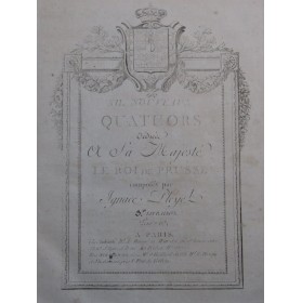 PLEYEL Ignace Trois...