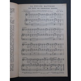 La Petite Maîtrise No 260 Blin Monteverde Fumet Chant Orgue 1935