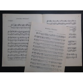 GABRIEL R. Gabor Escha Walzer op 80 Chant Piano 1924