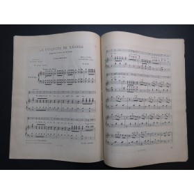 VALVERDE Joaquin La Chiquita de Najera Juguete Chant Piano 1898