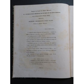 BERG Conrad Méthode Progressive pour Piano ca1845