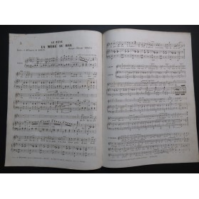 ARNAUD Etienne Le Rêve ou La Mère au Bal Dédicace Chant Piano ca1845