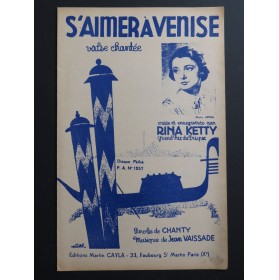 S'aimer à Venise Rina Ketty...