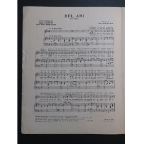 MACKEBEN Théo Bel Ami Chant Piano 1939
