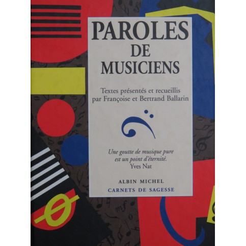 BALLARIN François et Bertrand Paroles de Musiciens 2001