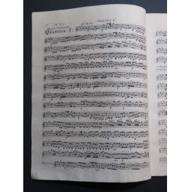 HAYDN Joseph Six Quatuors op 3 2e Violon ca1800
