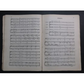FRANCK César Messe à trois voix Chant Orgue Harpe Violoncelle ca1905