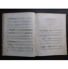 ROSSINI G. Le Barbier de Séville Opéra Chant Piano ca1825