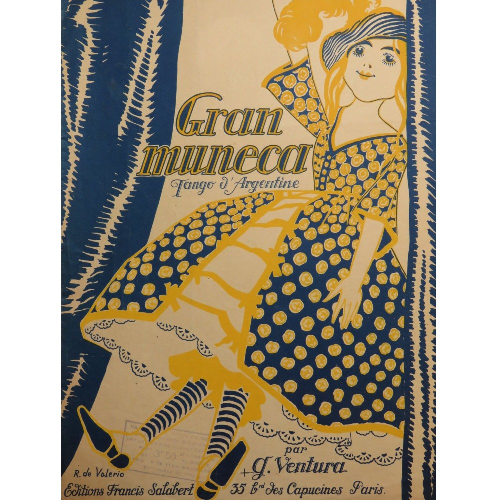 VENTURA Jesús Gran Muneca Piano 1921