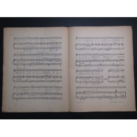 GAUWIN-DARIS Ad. Ah ! le Beau Rêve Chant Piano 1913