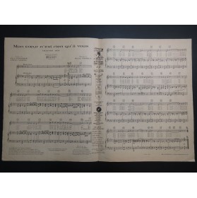 VERDUN Henry Mon Coeur n'est rien qu'à vous Chant Piano 1927