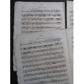 BEETHOVEN Grand Quintette No 2 1er et 2e Violons ca1805