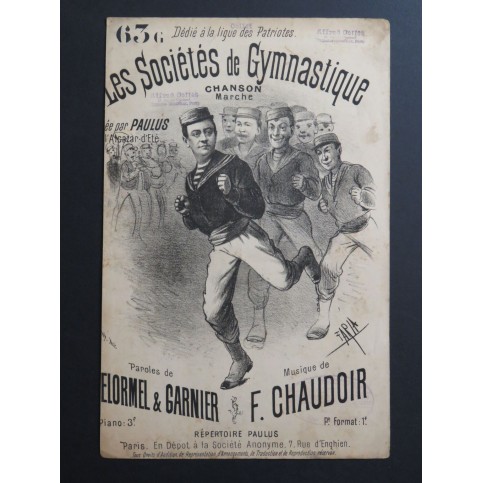 Les Sociétés de Gymnastique Félix Chaudoir Chant
