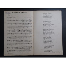 Les Sociétés de Gymnastique Félix Chaudoir Chant