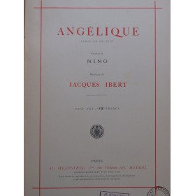 IBERT Jacques Angélique...