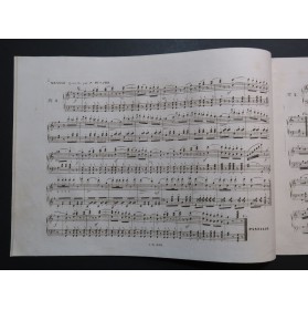 MUSARD Venise Quadrille Piano Violon Flûte Flageolet Cornet ca1845